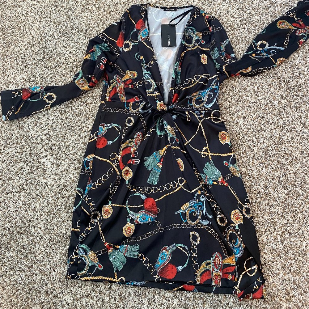 Printed Fashion Nova Dress
